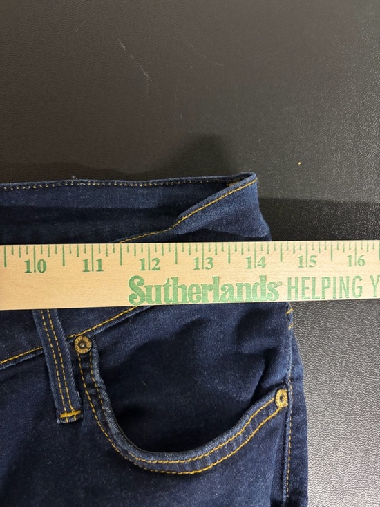 James Jeans Dark Indigo Skinny Jeans Stretch Denim Size 30 - Picture 6 of 7